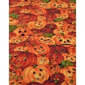 Northcott Studio Cotton Fabric Jack O Lantern Pumpkin Halloween Harvest Moon BTY